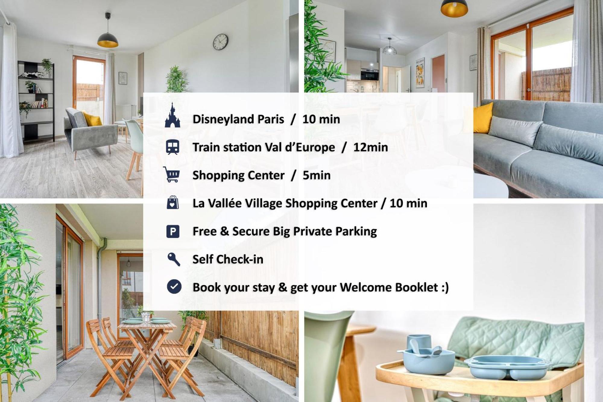 Bella Notte - 10 Min From Disneyland, Free Parking, Self Check-In, 7 Pers Μοντεβρέν Εξωτερικό φωτογραφία